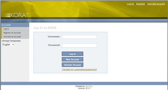 Download web tool or web app KORA Download web tool or web app KORA