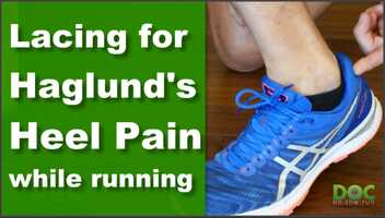 Free download Lacing Technique for Haglunds Heel Pain when running.mov video and edit with RedcoolMedia movie maker MovieStudio video editor online and AudioStudio audio editor onlin