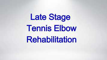 Free download Late Stage Tennis Elbow Rehabilitation (Tricep) video and edit with RedcoolMedia movie maker MovieStudio video editor online and AudioStudio audio editor onlin