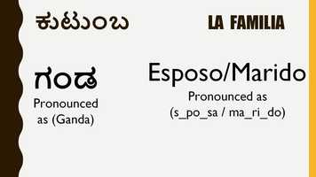 Free download Learn How to Address Family Members in Spanish from Kannada within 90 secs video and edit with RedcoolMedia movie maker MovieStudio video editor online and AudioStudio audio editor onlin