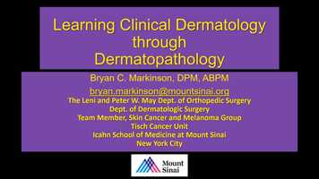 Free download Learning Dermatopatholgy through Dermatopathology video and edit with RedcoolMedia movie maker MovieStudio video editor online and AudioStudio audio editor onlin