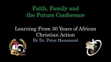 Free download Learning From 30 Years of African Christian Action video and edit with RedcoolMedia movie maker MovieStudio video editor online and AudioStudio audio editor onlin