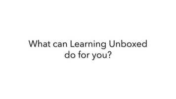Free download Learning Unboxed FAQs: LU Benefits video and edit with RedcoolMedia movie maker MovieStudio video editor online and AudioStudio audio editor onlin