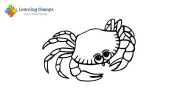 Free download Learn to draw easily with Learning Champs - Draw a Crab video and edit with RedcoolMedia movie maker MovieStudio video editor online and AudioStudio audio editor onlin