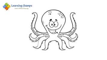 Free download Learn to draw easily with Learning Champs - Draw Octopus video and edit with RedcoolMedia movie maker MovieStudio video editor online and AudioStudio audio editor onlin