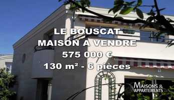 Free download LE BOUSCAT - MAISON A VENDRE - 535 000  - 130 m - 6 pices video and edit with RedcoolMedia movie maker MovieStudio video editor online and AudioStudio audio editor onlin