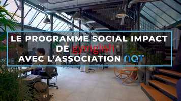 Free download Le programme Social Impact de Gymglish avec lassociation NQT video and edit with RedcoolMedia movie maker MovieStudio video editor online and AudioStudio audio editor onlin