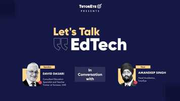 Free download Lets Talk EdTech with David Dasari_3 | TutorEye video and edit with RedcoolMedia movie maker MovieStudio video editor online and AudioStudio audio editor onlin