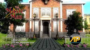 Free download LIBRARY EXTERIOR 3-10sec seamless loop video and edit with RedcoolMedia movie maker MovieStudio video editor online and AudioStudio audio editor onlin