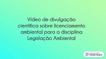 Free download licenciamento ambiental video and edit with RedcoolMedia movie maker MovieStudio video editor online and AudioStudio audio editor onlin