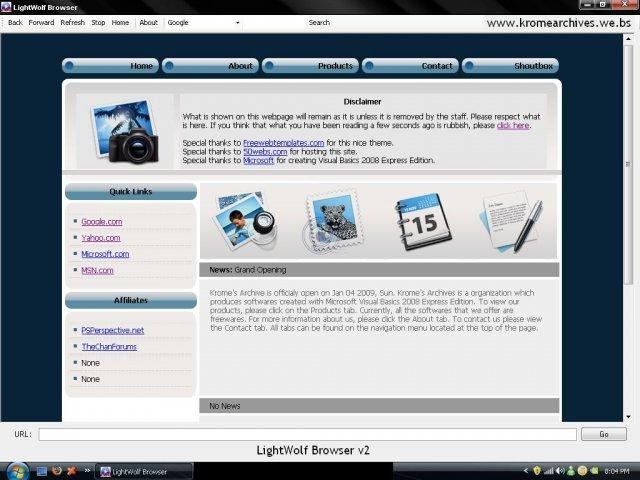 Download web tool or web app LightWolf Browser Download web tool or web app LightWolf Browser