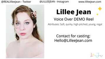Free download Lillee Jean Voice Over ACTING Demo Reel - Animation, Action, Cartoon | New York video and edit with RedcoolMedia movie maker MovieStudio video editor online and AudioStudio audio editor onlin