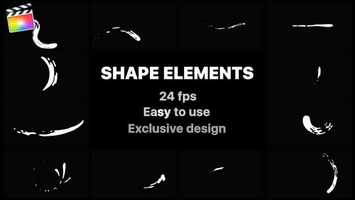 Free download Liquid Shape Elements | Apple Motion Files video and edit with RedcoolMedia movie maker MovieStudio video editor online and AudioStudio audio editor onlin