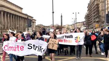 Free download Liverpool Youth Climate Strike March February 14 2020 video and edit with RedcoolMedia movie maker MovieStudio video editor online and AudioStudio audio editor onlin