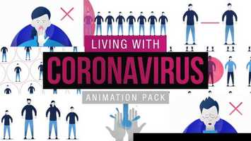 Free download Living With Coronavirus | Motion Graphics - Videohive template video and edit with RedcoolMedia movie maker MovieStudio video editor online and AudioStudio audio editor onlin