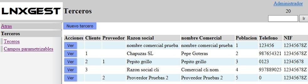 Download web tool or web app LNXGEST