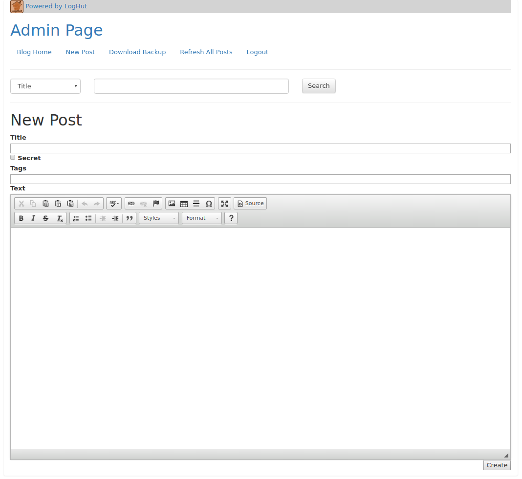 Download web tool or web app LogHut Download web tool or web app LogHut
