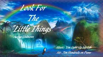 Free download Look For The Little Things video and edit with RedcoolMedia movie maker MovieStudio video editor online and AudioStudio audio editor onlin