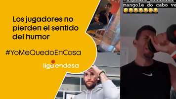 Free download Los jugadores no pierden el sentido del humor I #YoMeQuedoEnCasa video and edit with RedcoolMedia movie maker MovieStudio video editor online and AudioStudio audio editor onlin