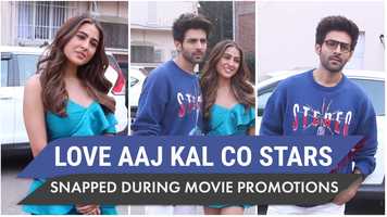 Free download Love Aaj Kal co stars Kartik Aaryan and Sara Ali Khan keep it stylish as they promote the film video and edit with RedcoolMedia movie maker MovieStudio video editor online and AudioStudio audio editor onlin