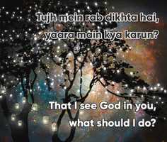 Free download Love song: Tujh mein rab dikhta hai - translation video and edit with RedcoolMedia movie maker MovieStudio video editor online and AudioStudio audio editor onlin