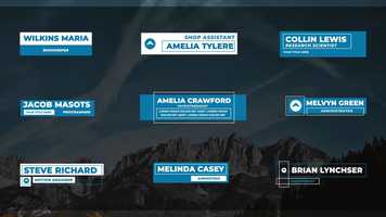Free download Lower Thirds After Effects Templates video and edit with RedcoolMedia movie maker MovieStudio video editor online and AudioStudio audio editor onlin