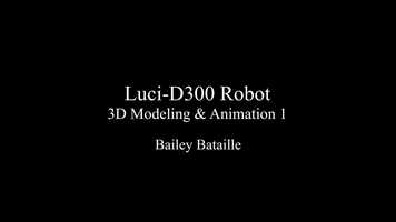 Free download Luci-D300 Robot - Bailey Bataille video and edit with RedcoolMedia movie maker MovieStudio video editor online and AudioStudio audio editor onlin