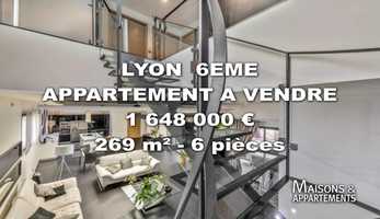 Free download LYON  6EME - APPARTEMENT A VENDRE - 1 648 000  - 269 m - 6 pices video and edit with RedcoolMedia movie maker MovieStudio video editor online and AudioStudio audio editor onlin