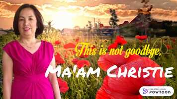 Free download Maam Christie video and edit with RedcoolMedia movie maker MovieStudio video editor online and AudioStudio audio editor onlin