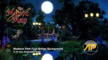 Free download Madison Park Foot-Bridge Background 3-10sec seamless loop video and edit with RedcoolMedia movie maker MovieStudio video editor online and AudioStudio audio editor onlin