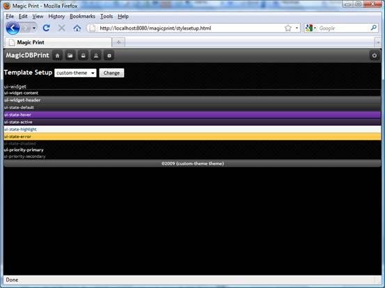 Download web tool or web app MagicDBPrint