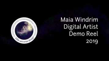 Free download Maia Windrim - Digital Artist Demo Reel 2019 video and edit with RedcoolMedia movie maker MovieStudio video editor online and AudioStudio audio editor onlin