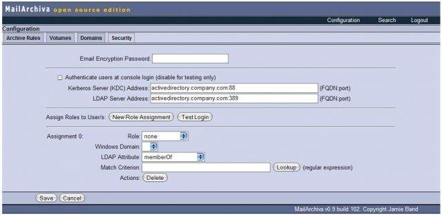 Download web tool or web app MailArchiva
