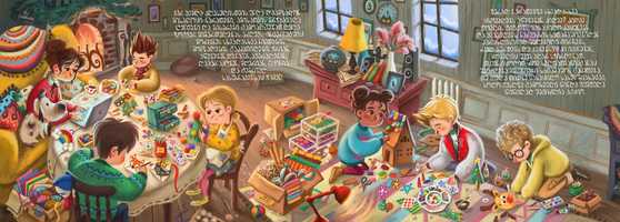 Free download Making of personalized book illustration 3 video and edit with RedcoolMedia movie maker MovieStudio video editor online and AudioStudio audio editor onlin