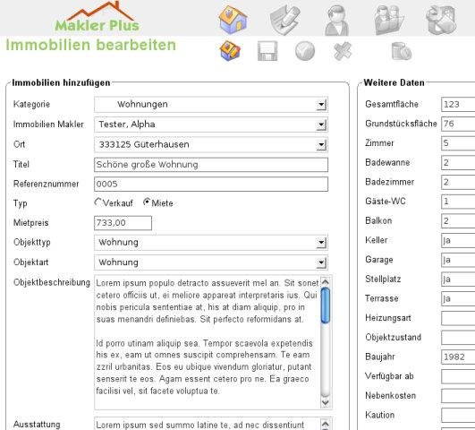 Download web tool or web app MaklerPlus