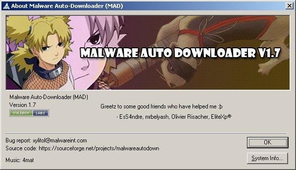 Download web tool or web app Malware Auto Downloader