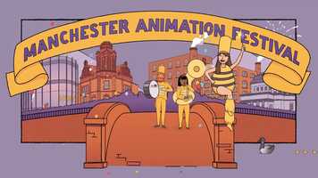 Free download Manchester Animation Festival 2019 Sting video and edit with RedcoolMedia movie maker MovieStudio video editor online and AudioStudio audio editor onlin