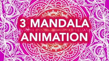 Free download Mandala Animation Background video and edit with RedcoolMedia movie maker MovieStudio video editor online and AudioStudio audio editor onlin