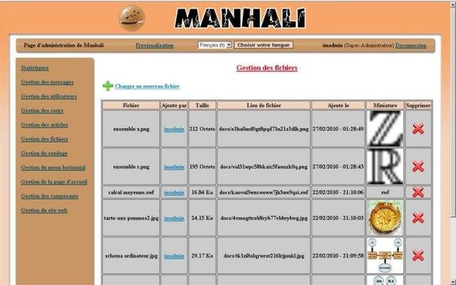 Download web tool or web app Manhali