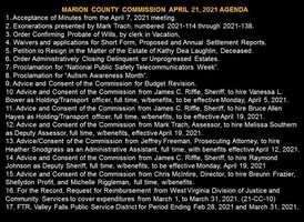 Free download Marion County Commission (WV) April 21, 2021 video and edit with RedcoolMedia movie maker MovieStudio video editor online and AudioStudio audio editor onlin