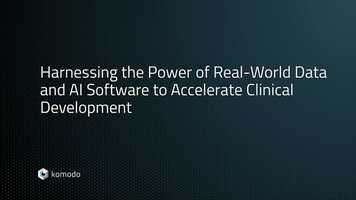 Free download MarketsandMarkets - Real-World Data, Life Science Analytics, and Market Access Conference video and edit with RedcoolMedia movie maker MovieStudio video editor online and AudioStudio audio editor onlin