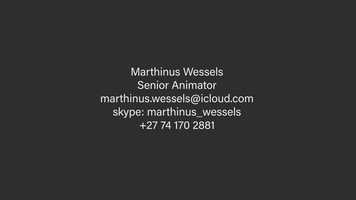 Free download Marthinus Wessels Animation Showreel 2018 video and edit with RedcoolMedia movie maker MovieStudio video editor online and AudioStudio audio editor onlin