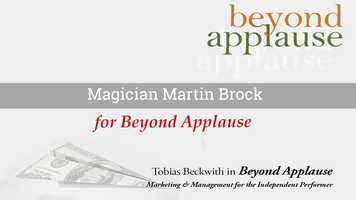 Free download Martin Brock for Beyond Applause Class video and edit with RedcoolMedia movie maker MovieStudio video editor online and AudioStudio audio editor onlin