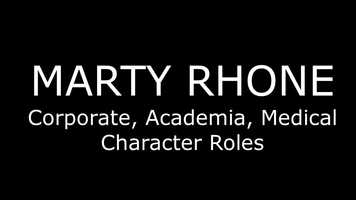Free download MARTY RHONE - Corporate, Teacher, Medical, Character Roles video and edit with RedcoolMedia movie maker MovieStudio video editor online and AudioStudio audio editor onlin