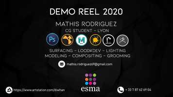 Free download Mathis Rodriguez - DemoReel 2020 video and edit with RedcoolMedia movie maker MovieStudio video editor online and AudioStudio audio editor onlin