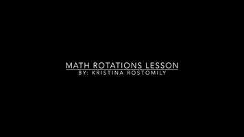 Free download Math Rotations Lesson video and edit with RedcoolMedia movie maker MovieStudio video editor online and AudioStudio audio editor onlin