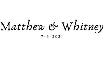 Free download Matthew  Whitney Wedding Highlight video and edit with RedcoolMedia movie maker MovieStudio video editor online and AudioStudio audio editor onlin