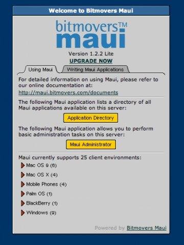 Download web tool or web app Maui Abstract User Interface System
