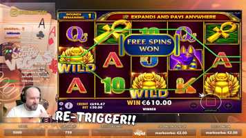 Free download Max Bet!! Big Win From Ancient Egypt Classic!! video and edit with RedcoolMedia movie maker MovieStudio video editor online and AudioStudio audio editor onlin