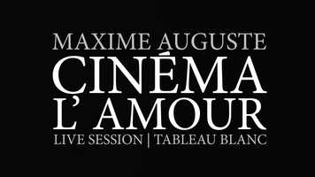 Free download Maxime Auguste - Cinma lamour - Live Session video and edit with RedcoolMedia movie maker MovieStudio video editor online and AudioStudio audio editor onlin